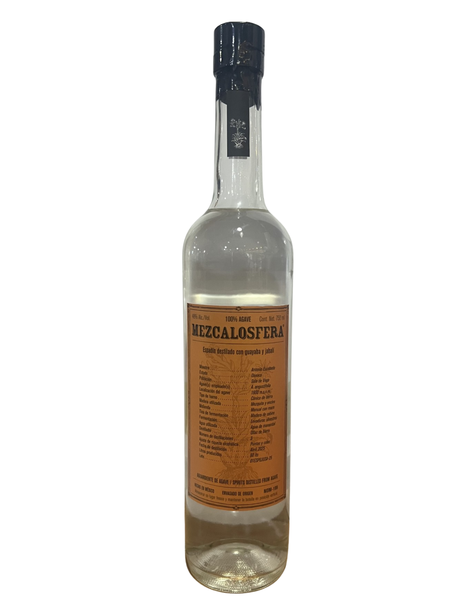 Mezcalosfera - Espadin con Guayaba y Jabali (750)