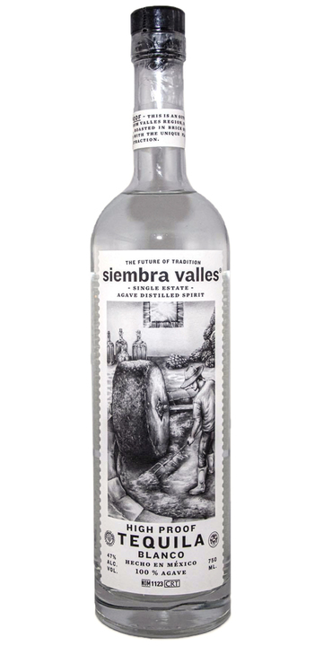 Siembra Valles - Tequila Blanco High Proof 92p 0 (750)