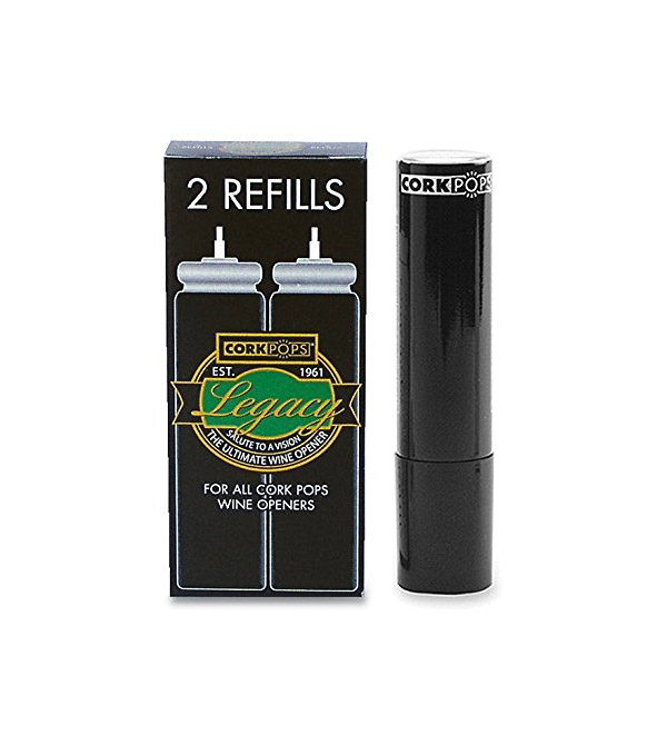 CORK POPS - Refill Cartridges 2pk