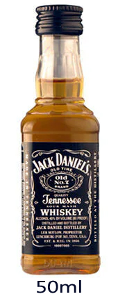 Jack Daniels - Whiskey Sour Mash Old No. 7 Black Label 120 Pack Case (50)