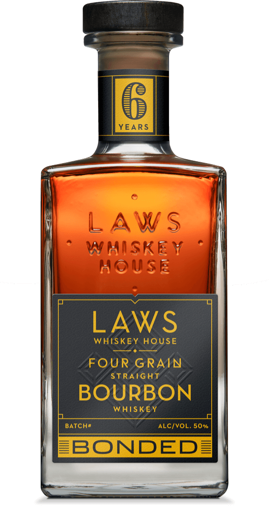 Laws Whiskey House - Bourbon Four Grain Bottle In Bond 0 (750)