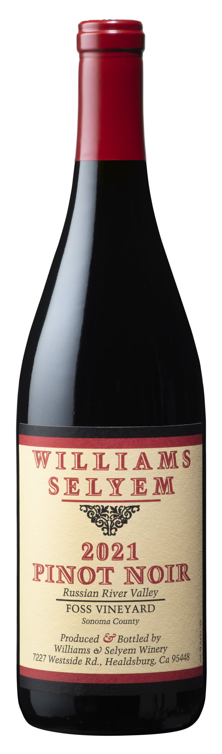 Williams Selyem - Foss Vineyard Pinot Noir 2021 (750)