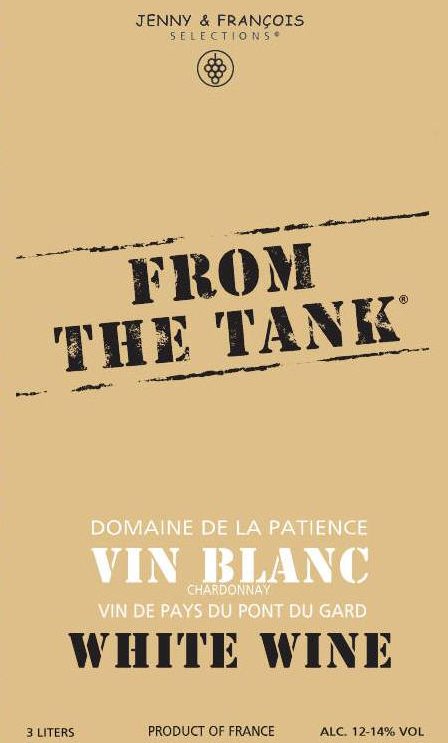 Patience From The Tank - Chardonnay (3000)