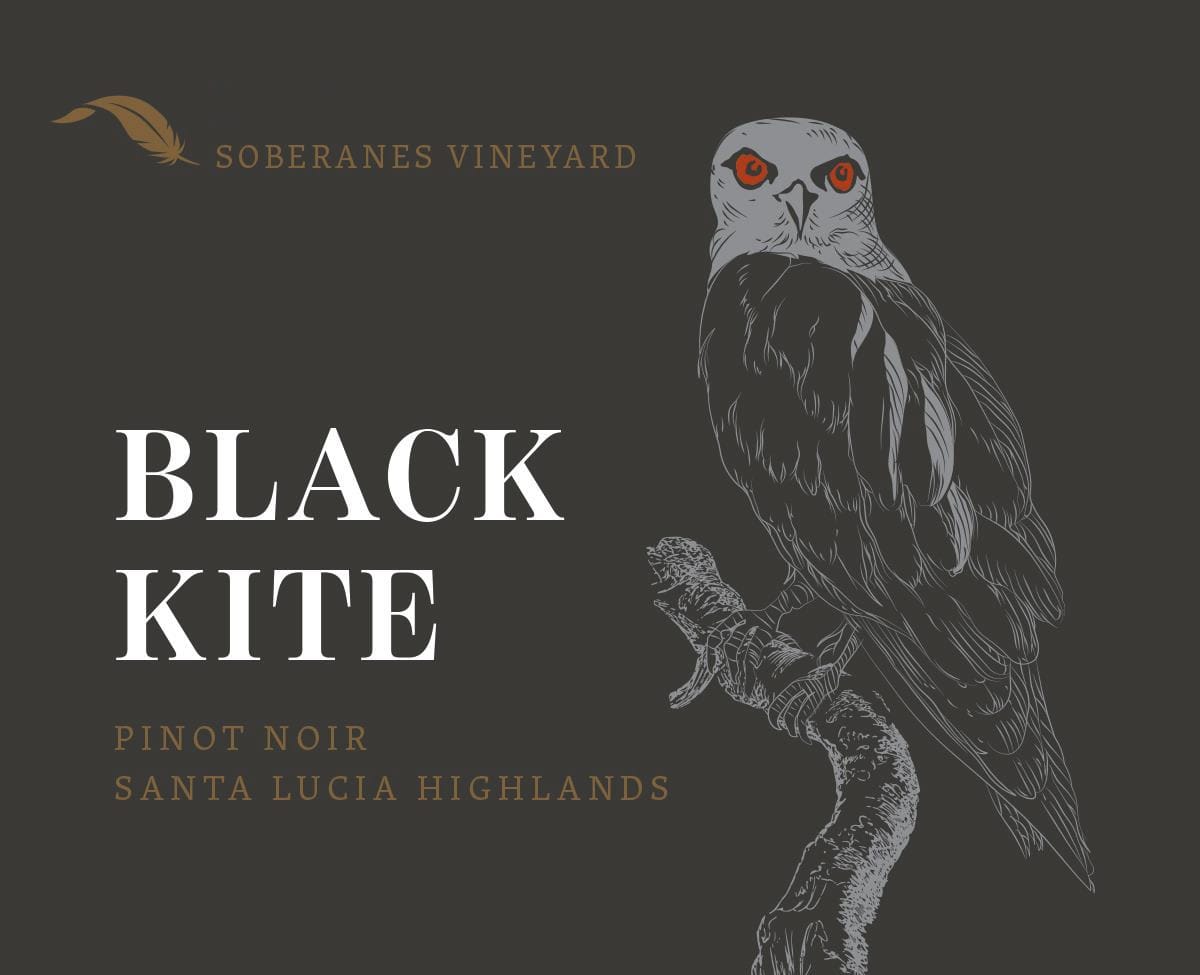 Black Kite Cellars - Pinot Noir Soberanes Vineyard 2017 (750)