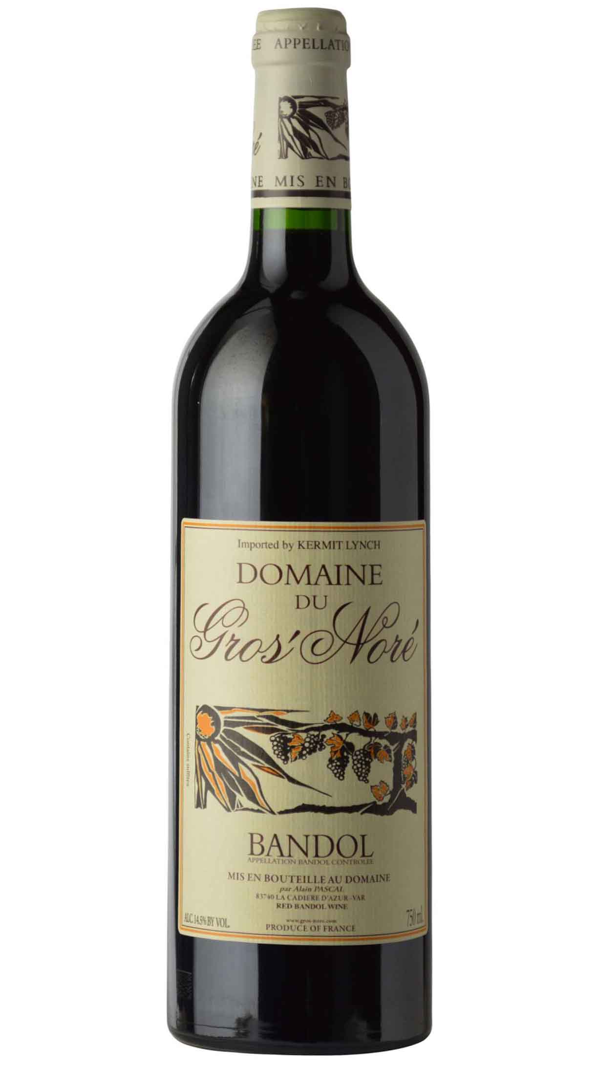 Domaine du Gros Nore Bandol Rouge 2017 Pogo's Wine & Spirits