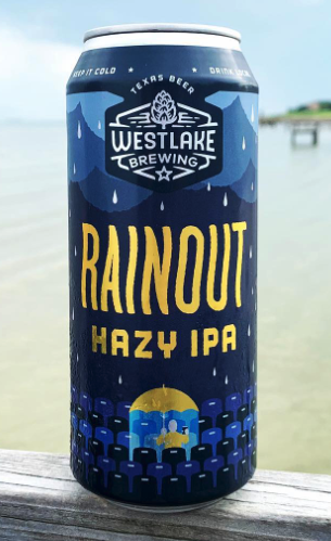 Westlake Brewing - Rainout Hazy IPA (4 pack 16oz cans) (4 pack 16oz cans)