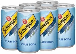 Schweppes - Club Soda 7.5oz Can 6pk 0