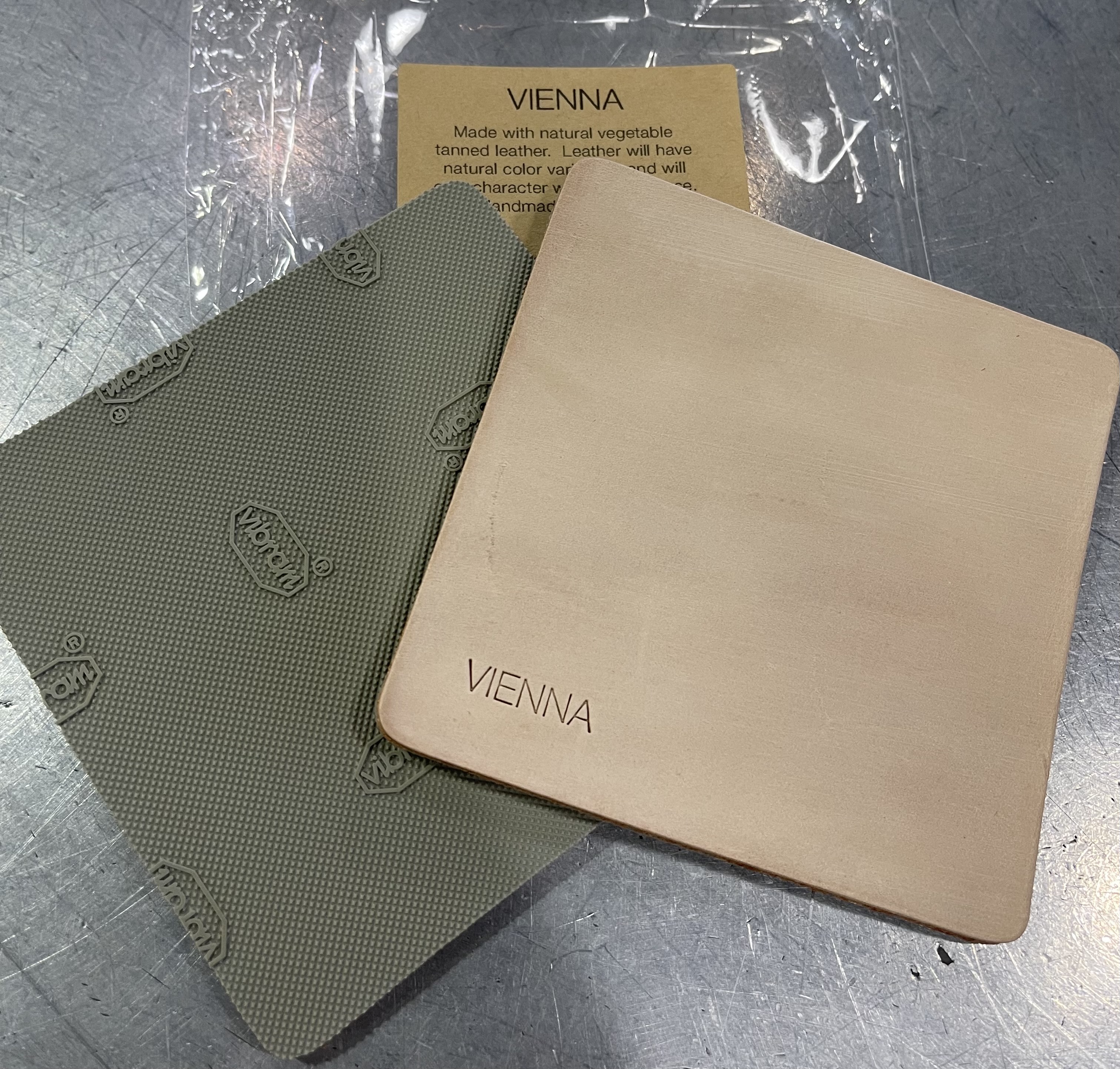 Vienna - Grey Coaster Set (2pk)