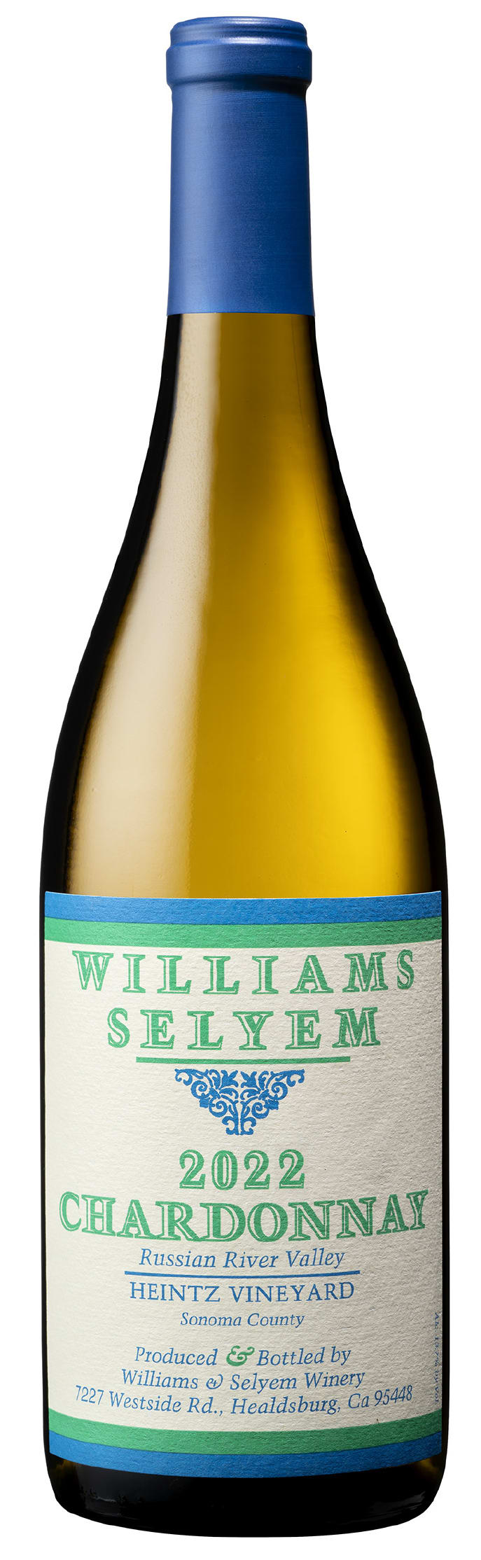 Williams Selyem - Chardonnay Russian River Valley Heintz Vineyard 2022 (750)