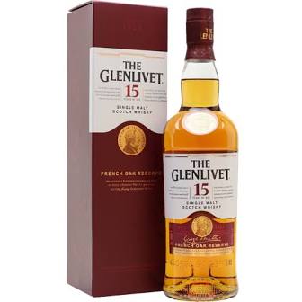 Glenlivet - Single Malt Scotch 15 yr Speyside French Oak (750)