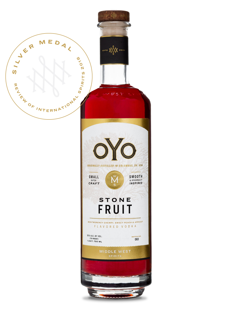 Middle West OYO - Stone Fruit Vodka (750)