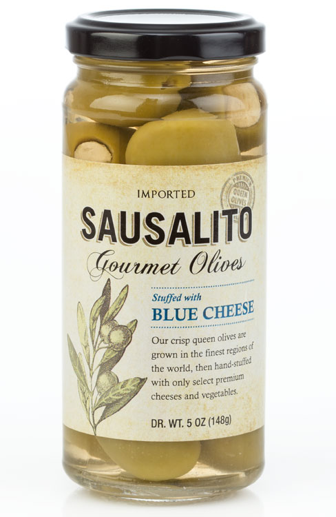 Sausalito Gourmet Foods - Blue Cheese Olives (5oz) Jar 0