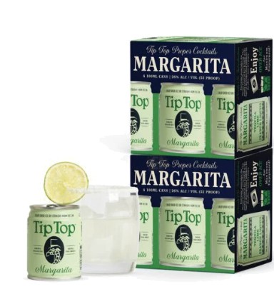 Tip Top - Margarita 4 Pack Cans (177)