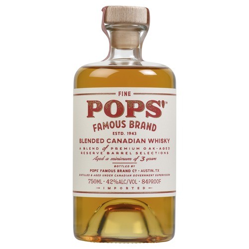 Pops' Famous - Blended Canadian Whisky 0 (750)