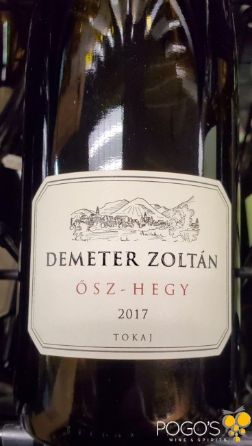 Demeter Zoltan - Osz-Hegy Sarga Muskotaly Tokaji 2017 (750)