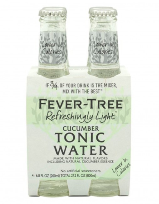 Fever Tree - Light Cucumber 4pk 200ml bottle 0