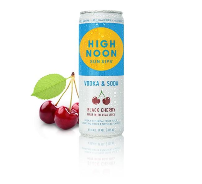 High Noon - Black Cherry Vodka & Soda 0 (435)